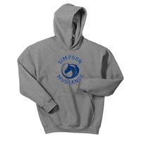 Youth Pullover Hooded Sweatshirt - Sport Grey