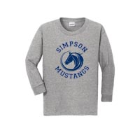 Youth Long Sleeve T-shirt - Sport Grey