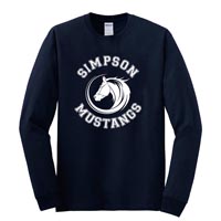 Adult Long Sleeve T-shirt - Navy