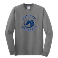 Adult Long Sleeve T-shirt - Sport Grey